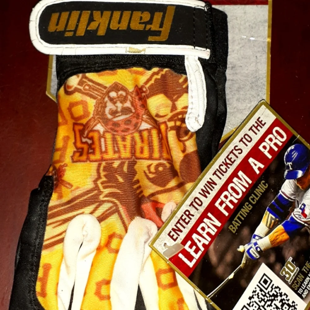 Franklin MLB Pirates 30th Anniversary Batting Glove New